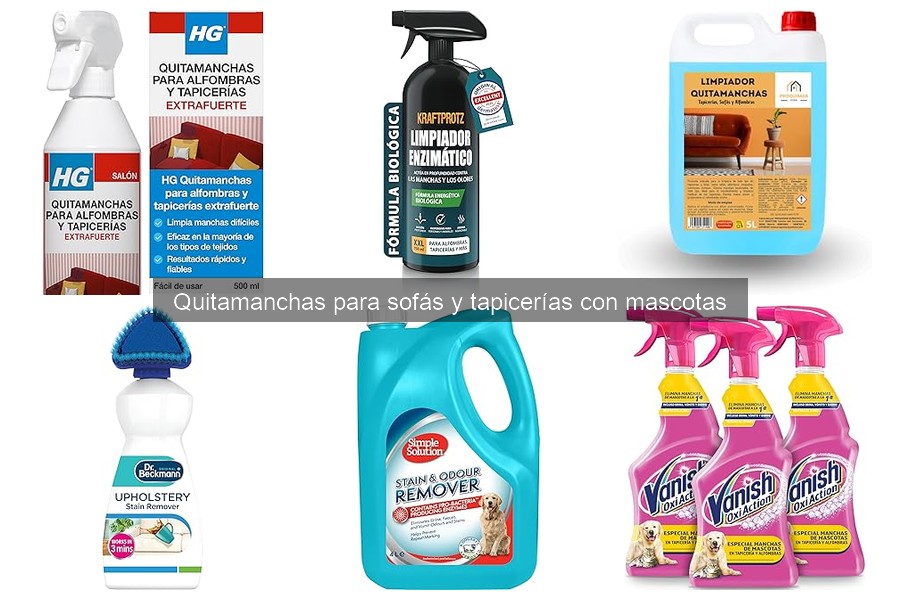 Donde comprar quitamanchas para sofás en ofertas
