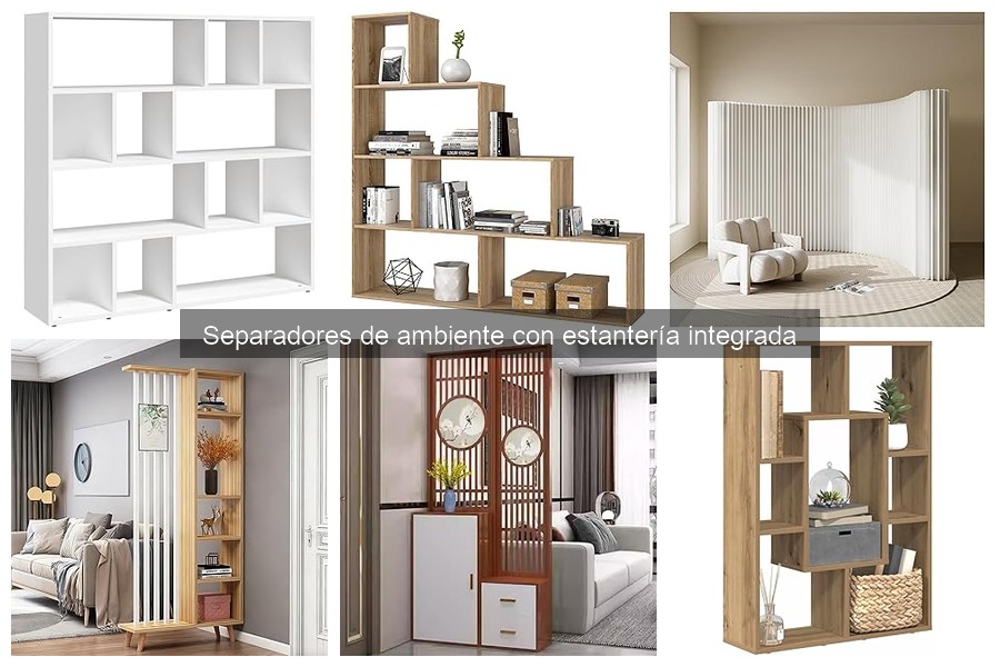 Dónde comprar separadores de ambiente con estantería en línea
