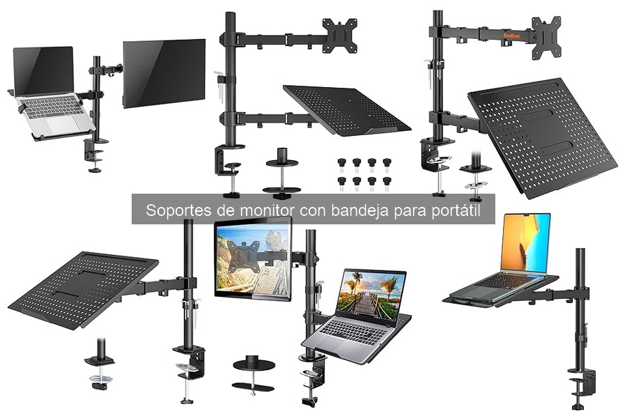 Dónde Comprar Soportes de Monitor con Bandeja para Portátil