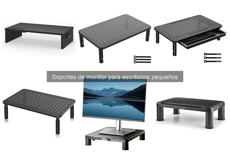 Dónde comprar soportes de monitor para escritorios pequeños