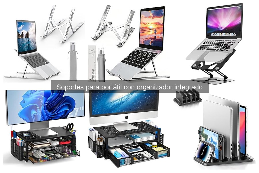 Dónde comprar soportes para portátil con organizador a buen precio