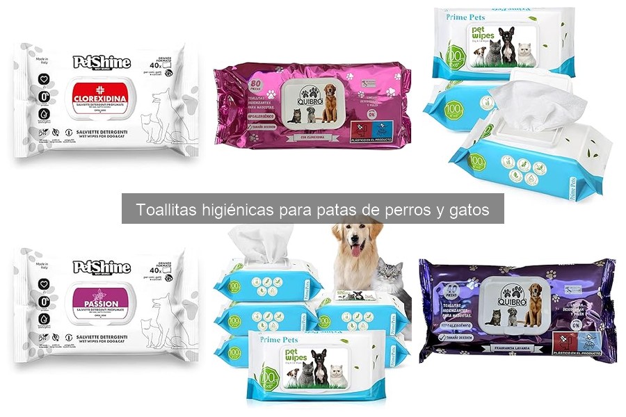 Dónde comprar toallitas higiénicas para patas de mascotas