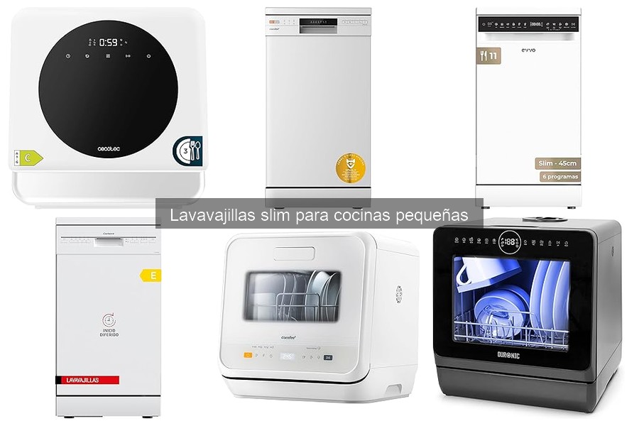 Dónde comprar un lavavajillas slim para cocinas pequeñas