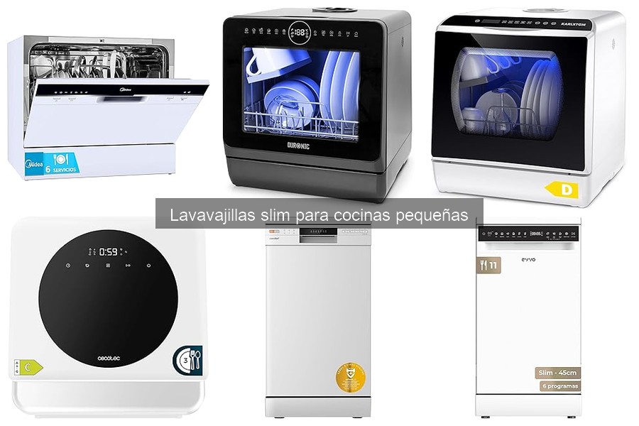 Durabilidad de los lavavajillas slim: ¿cuánto duran?