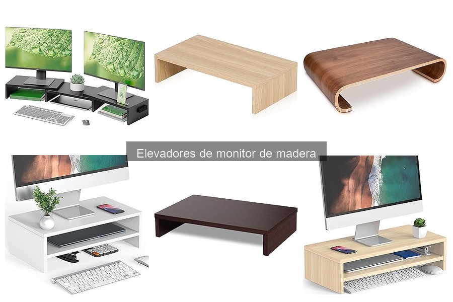 Elevadores de Monitor de Madera: ¿Qué Son y Sus Beneficios?