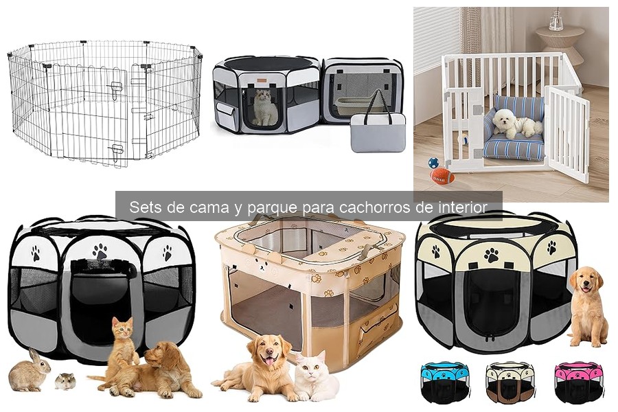 Errores al Elegir un Set de Cama y Parque para Cachorros