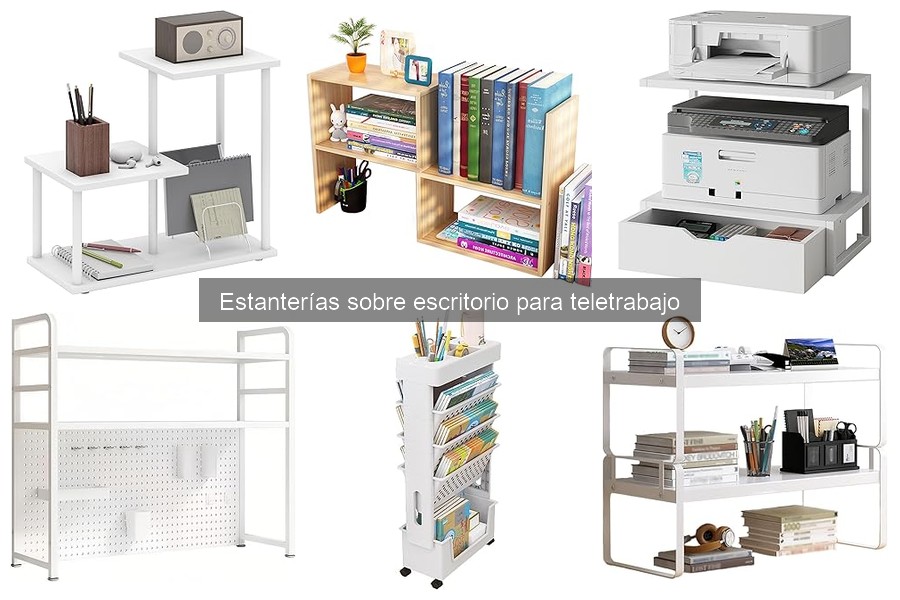 Errores comunes al elegir estanterías para teletrabajo
