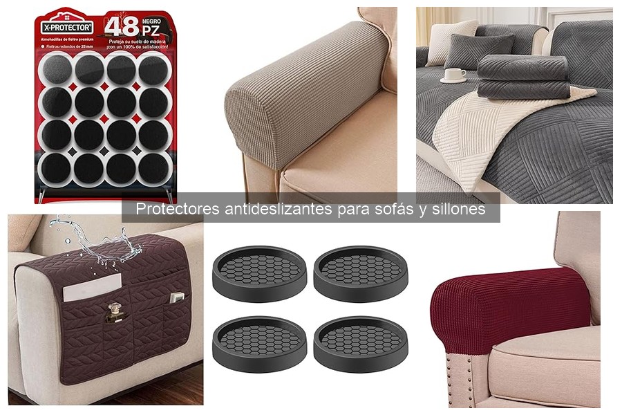 Errores comunes al elegir protectores antideslizantes para sofá