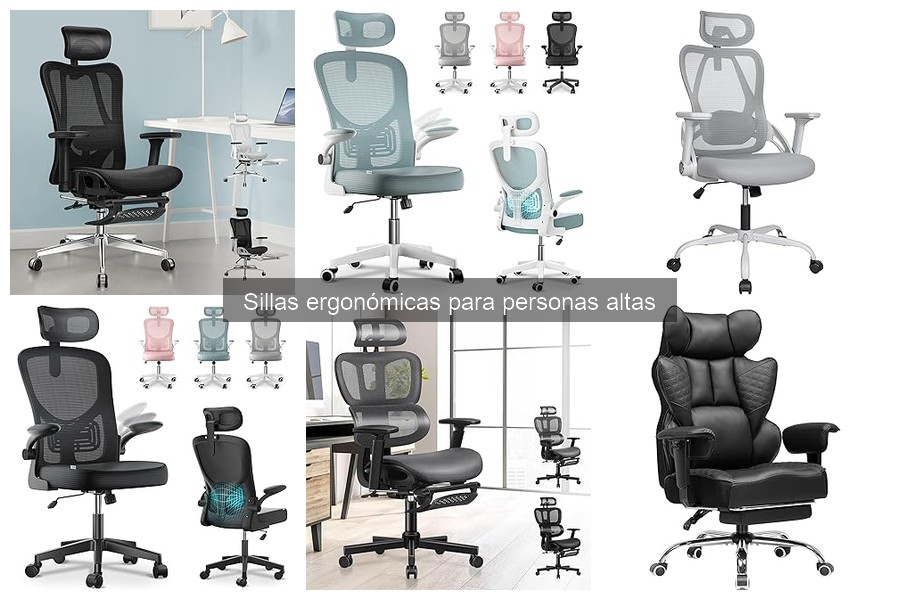 Errores comunes al elegir sillas ergonómicas para personas altas