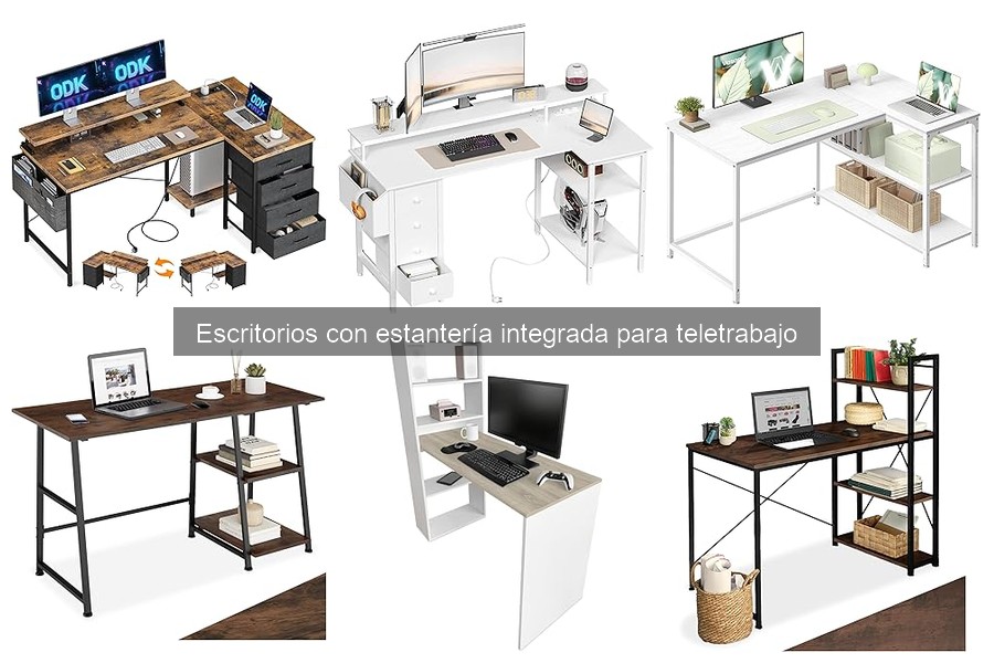 Errores comunes al elegir un escritorio con estantería integrada