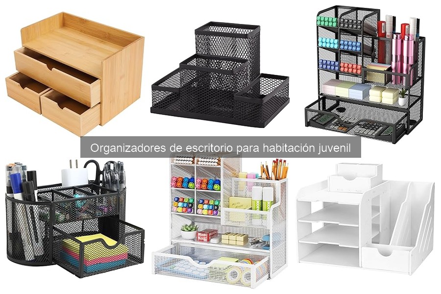 Errores comunes al elegir un organizador de escritorio juvenil