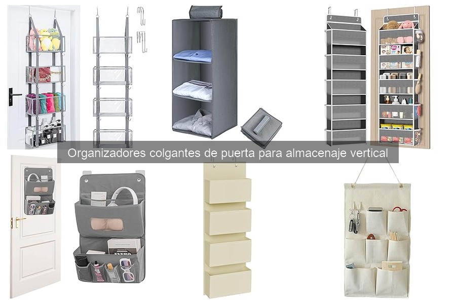 Errores comunes al instalar organizadores colgantes de puerta