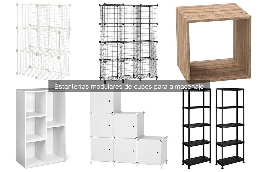 Errores comunes al montar estanterías modulares de cubos