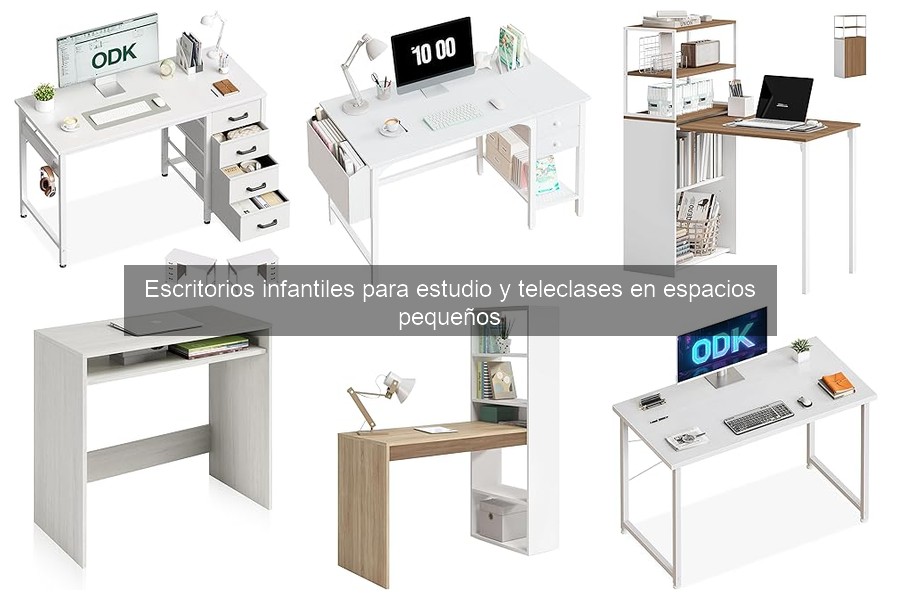 Errores comunes al montar un escritorio infantil en espacios reducidos