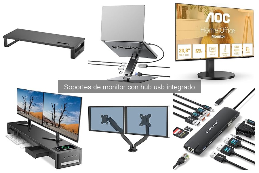 Errores comunes al seleccionar un soporte de monitor con hub USB