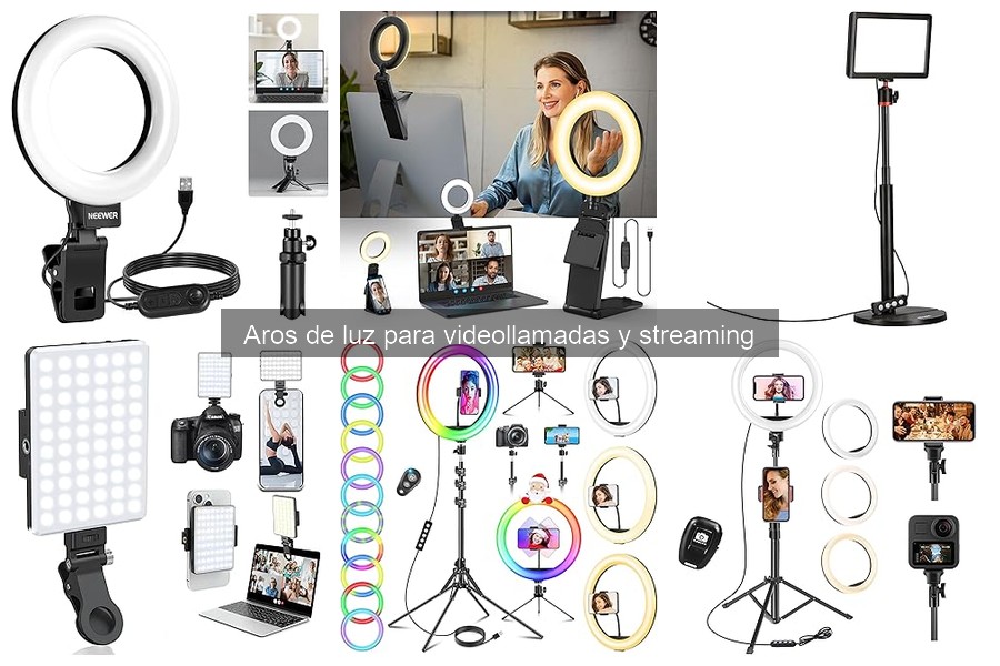 Errores comunes al usar aros de luz en videollamadas