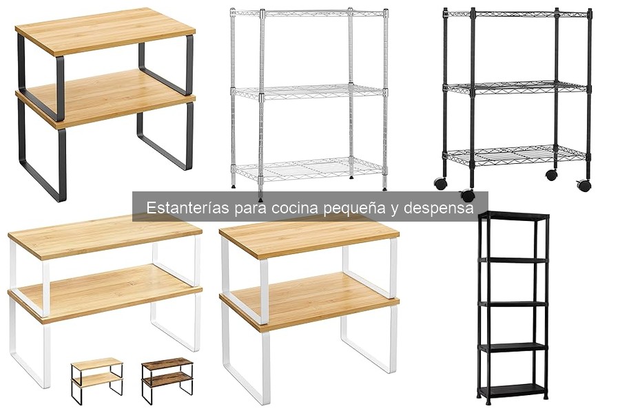 Errores comunes al usar estanterías en cocinas pequeñas