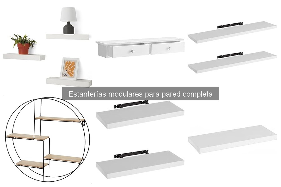 Errores comunes al usar estanterías modulares para paredes
