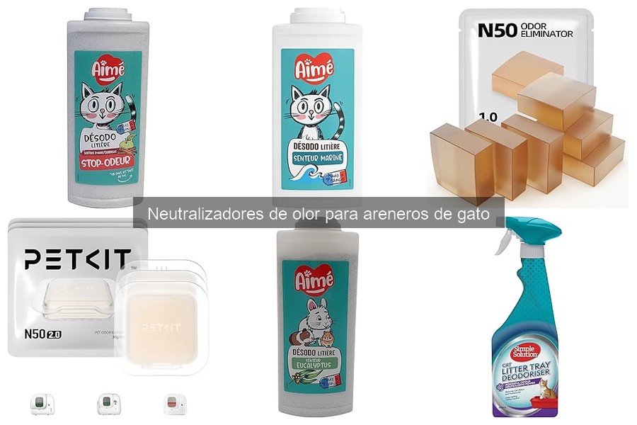 Errores comunes al usar neutralizadores de olor en areneros