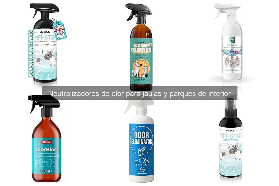 Errores comunes al usar neutralizadores de olor en jaulas