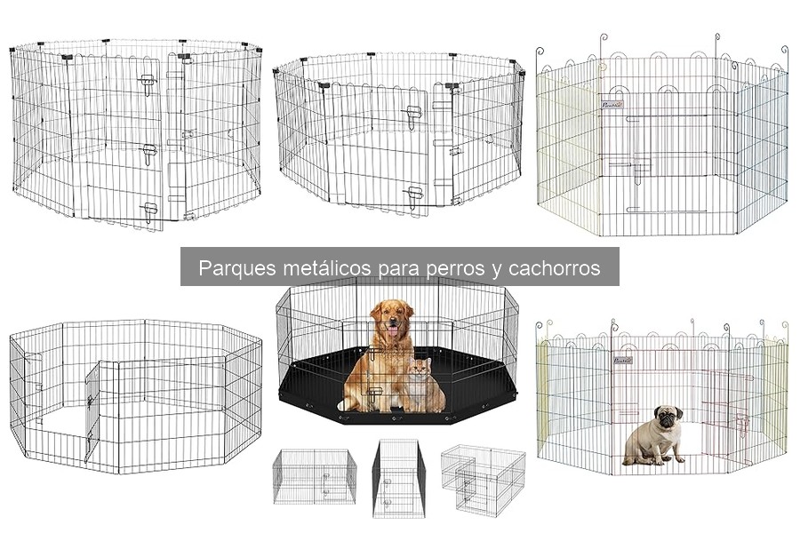 Errores comunes al usar parques metálicos para perros