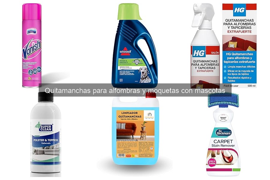 Errores comunes al usar quitamanchas en alfombras con mascotas