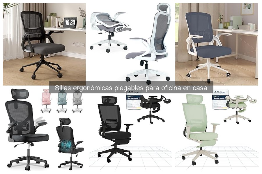 Errores comunes al usar sillas ergonómicas plegables