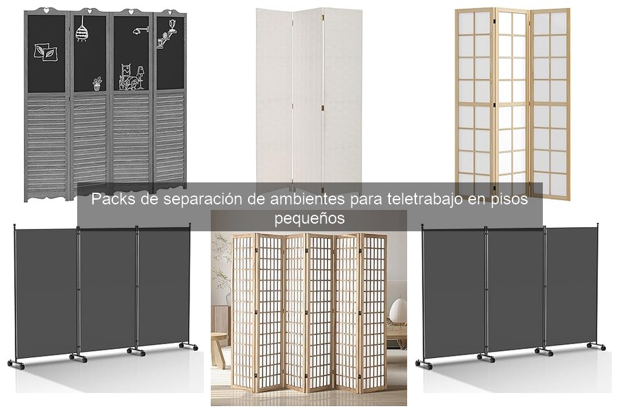 Errores comunes en packs de separación de ambientes para teletrabajo