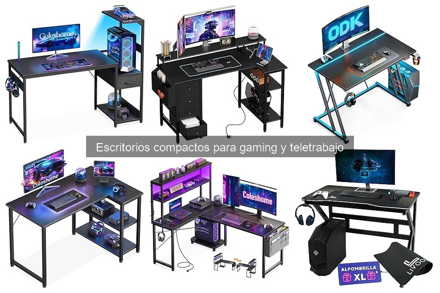 Escritorios Compactos para Gaming: Características Clave