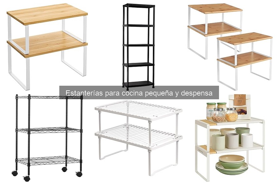 Estanterías Decorativas para Cocina y Despensa: Soluciones Funcionales