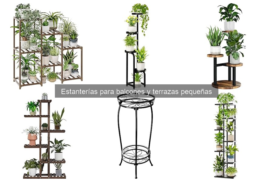 Estanterías Funcionales y Estéticas para Balcones Pequeños