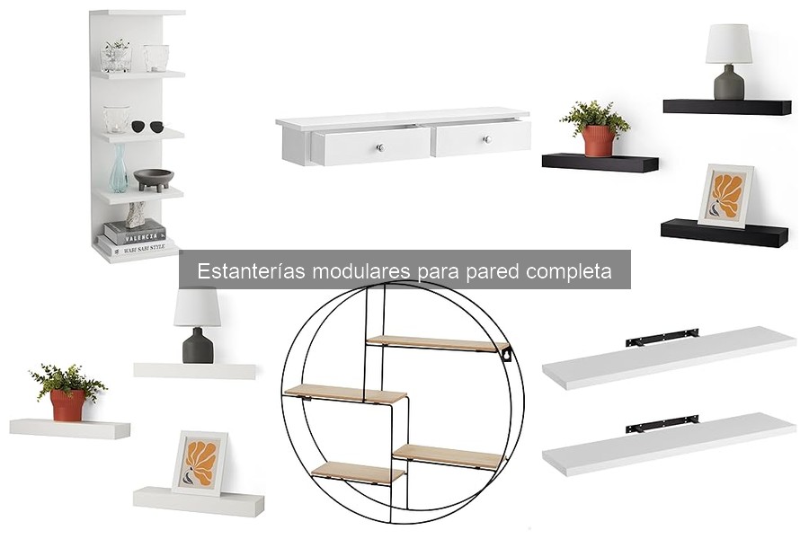 Estanterías Modulares para Pared Completa: ¿Qué Son?