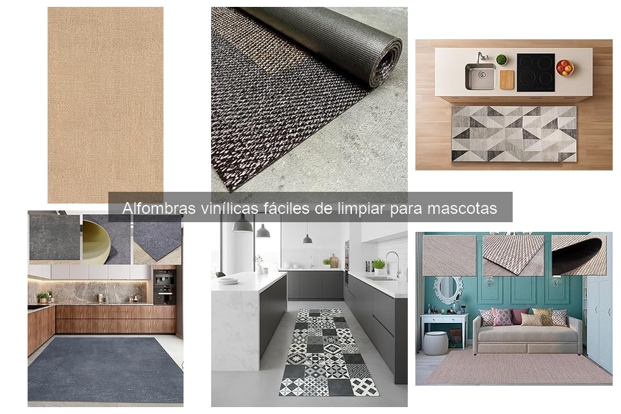 Estilos de Alfombras Vinílicas para Pisos Pequeños con Mascotas