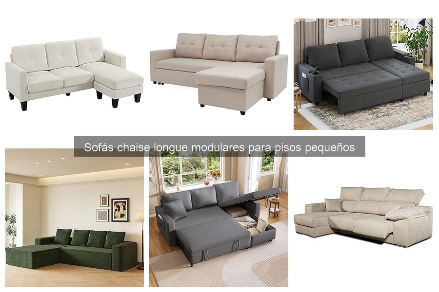 Estilos de decoración que combinan con sofás chaise longue