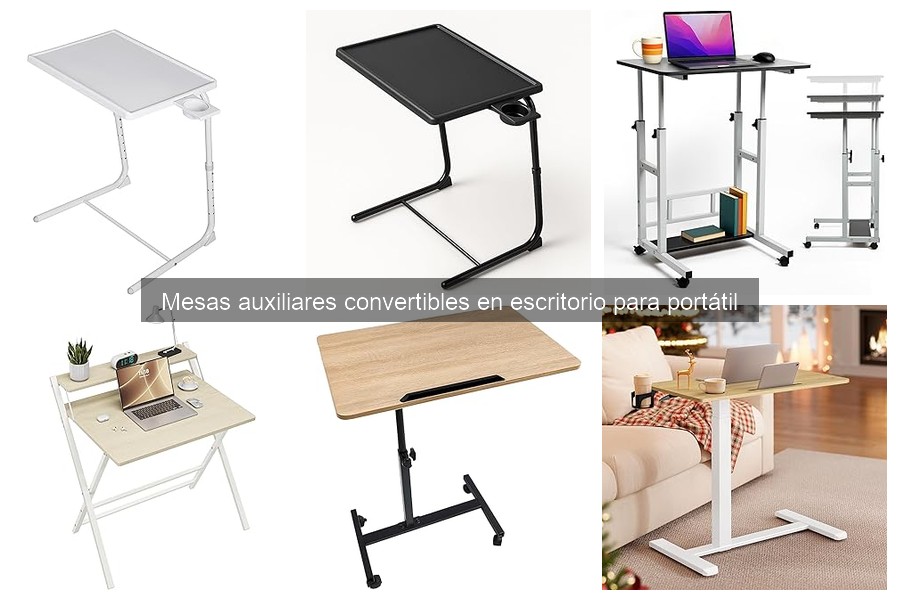 Experiencias de usuarios con mesas auxiliares convertibles