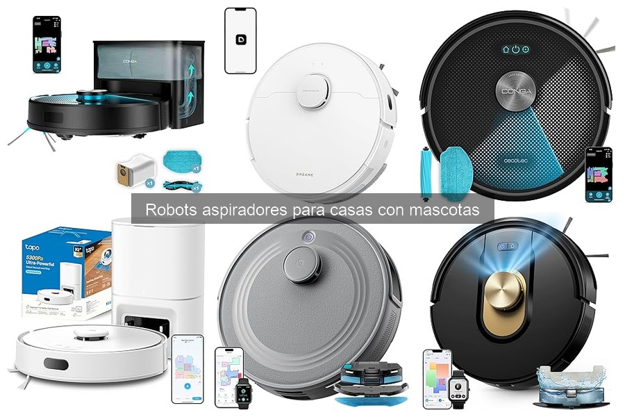 Experiencias de Usuarios con Robots Aspiradores y Mascotas