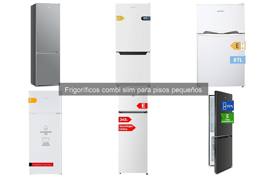 Experiencias reales con frigoríficos combi slim para pisos pequeños