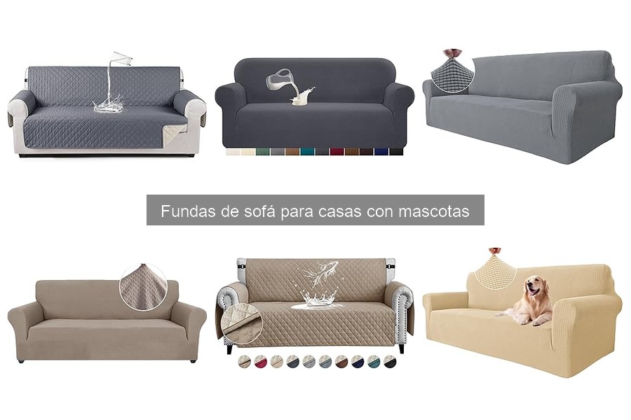 Fundas de sofá impermeables vs. estándar para mascotas
