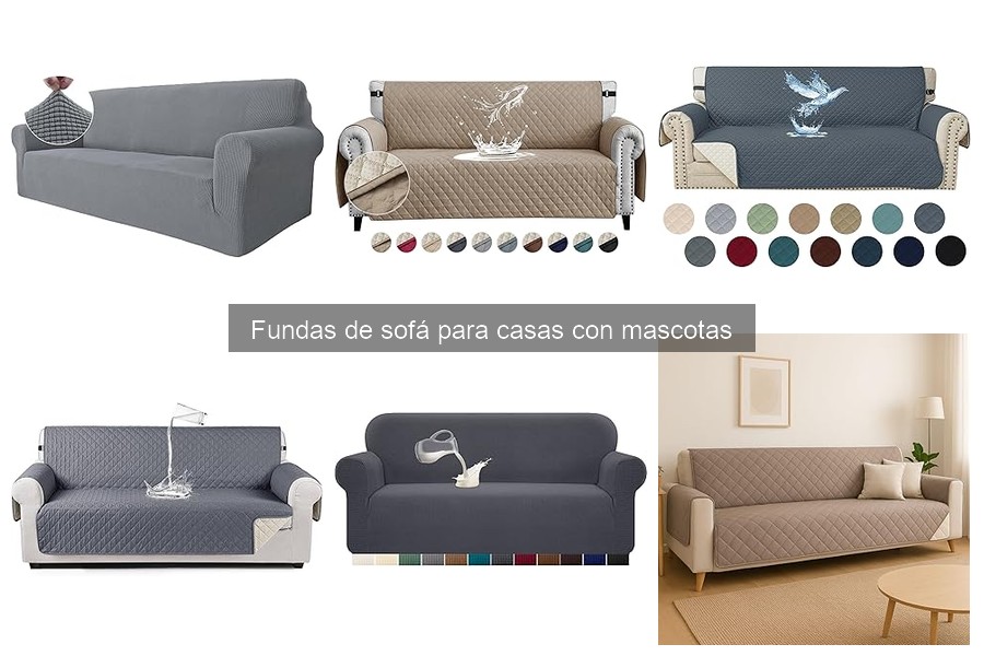 Fundas de sofá para mascotas: protección y confort