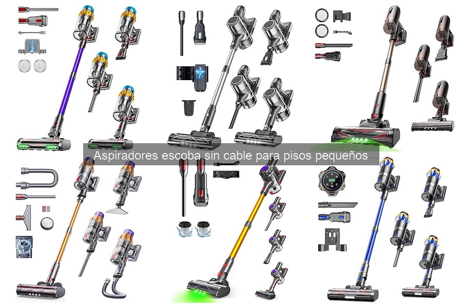 Guía de Compra de Aspiradores Escoba Sin Cable para Pisos Pequeños