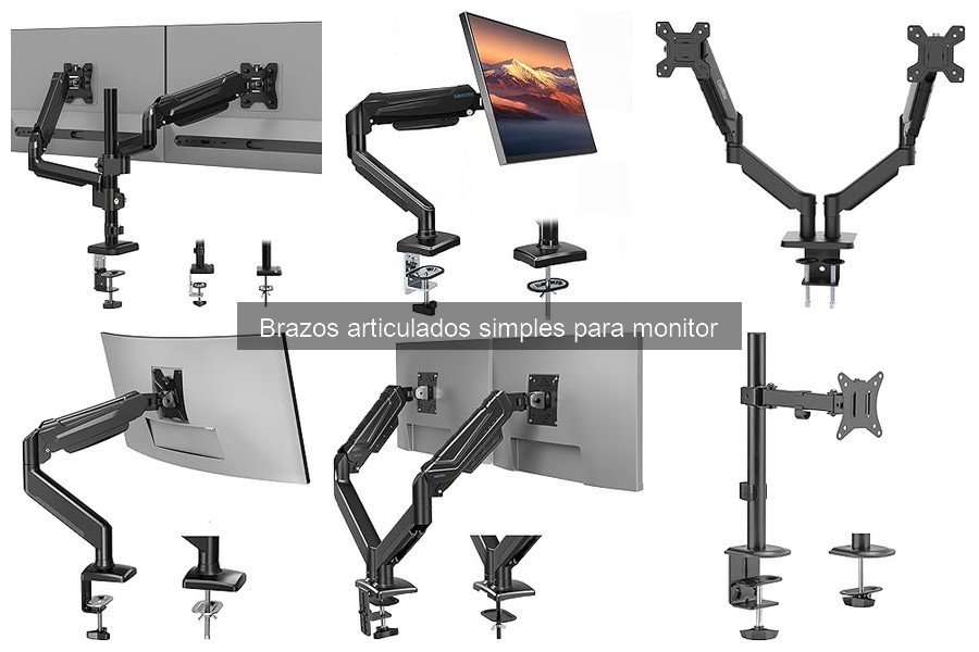Guía de compra de brazos articulados para monitores