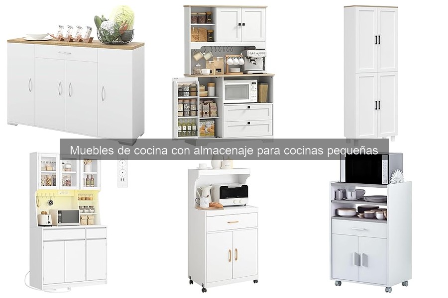Guía de compra de muebles de cocina para espacios pequeños