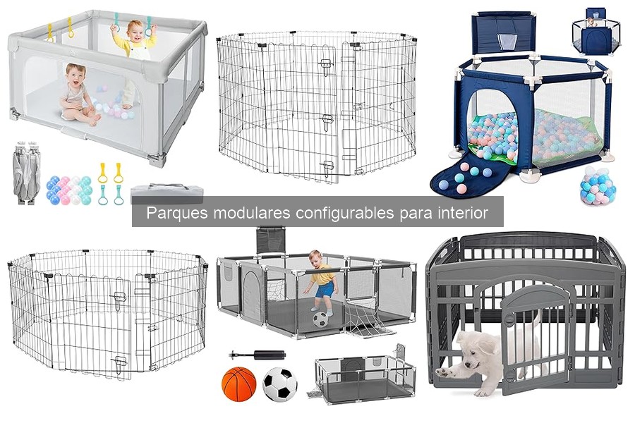 Guía de compra de parques modulares configurables para mascotas