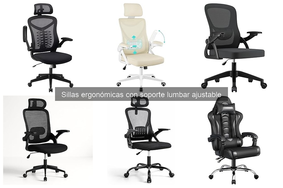 Guía de compra de sillas ergonómicas con soporte lumbar ajustable