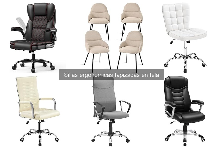 Guía de compra de sillas ergonómicas tapizadas en tela