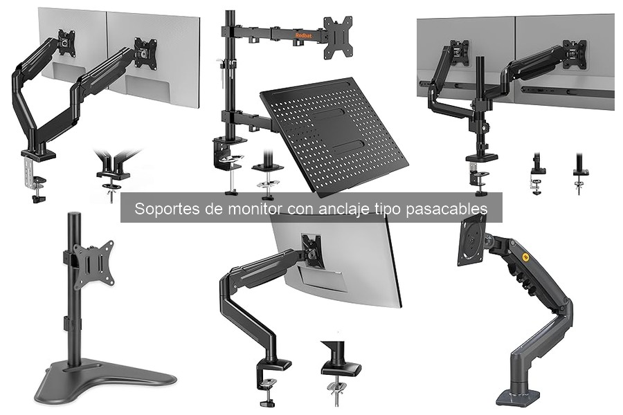 Guía de compra de soportes de monitor con pasacables