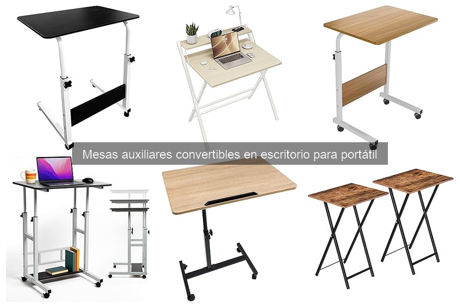 Guía de compra: mesas auxiliares convertibles en escritorio