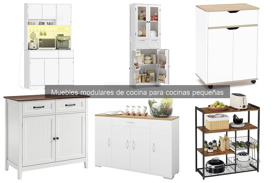 Guía de compra para muebles modulares de cocina pequeños