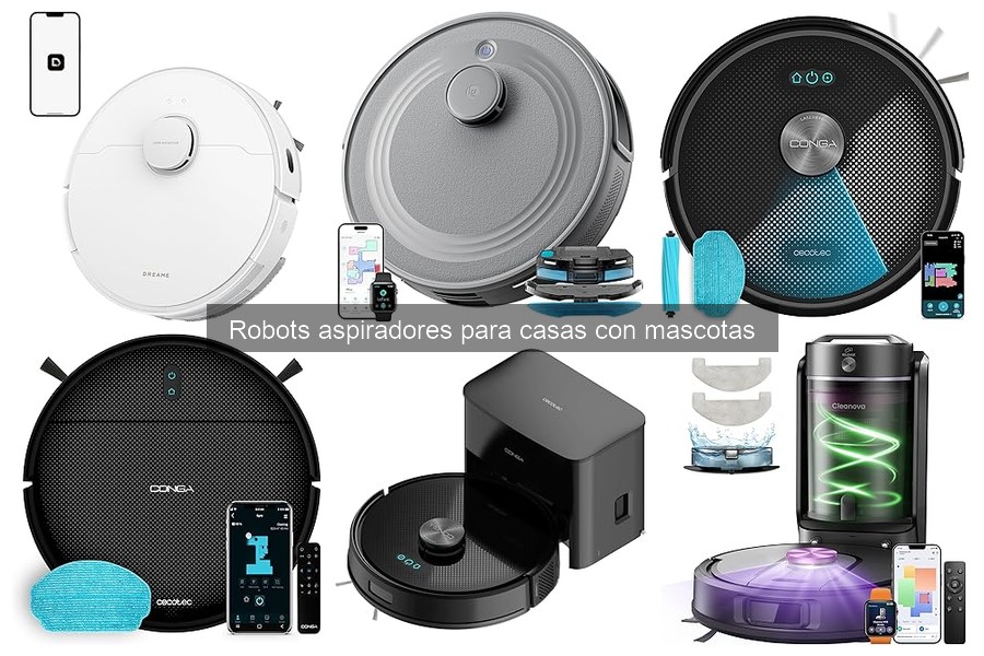 Guía de compra: Robot aspirador para mascotas ideales