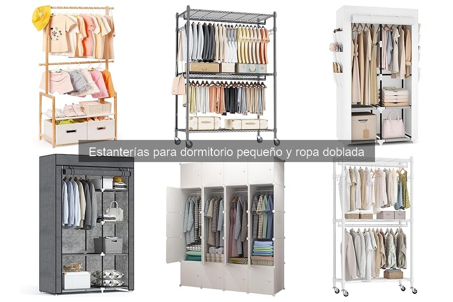 Guía de instalación de estanterías para dormitorios pequeños